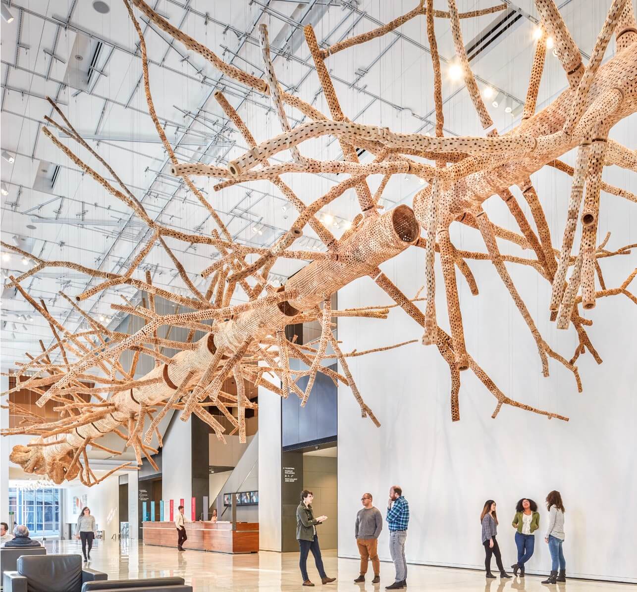 Seniman Amerika Serikat Ini Gunakan Pohon Berusia 150 Tahun Sebagai Bahan Dasar Karyanya